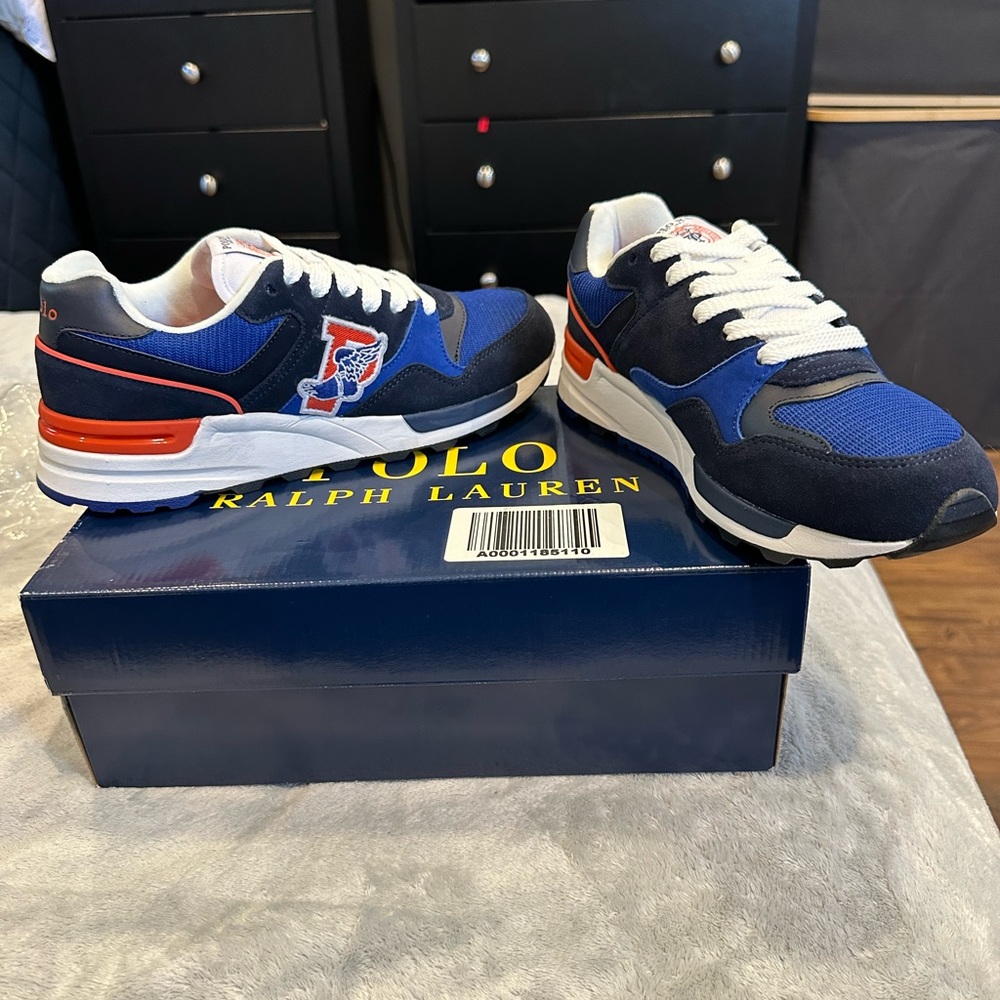 NIB Polo Ralph Lauren PWING Trackstar 100 sneakers